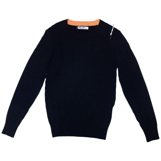 Maglione Bambino Nero Collo Arancio Best Kinds MRO822 -  - DarSaGiocattoli