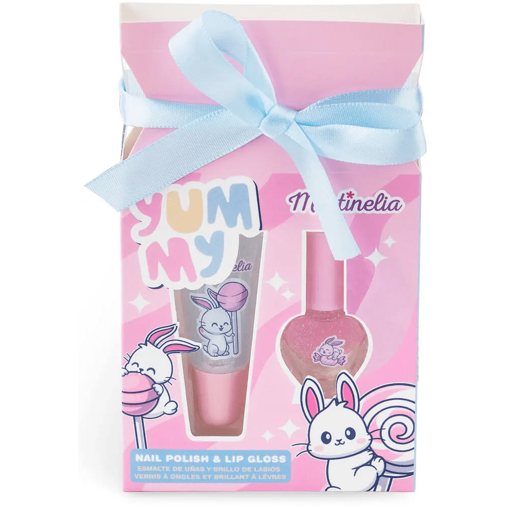 Martinelia Set Smalto e Lucidalabbra Yummy 31151 - 8436609391454 - DarSaGiocattoli