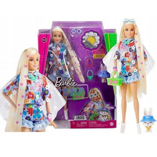 Mattel Bambola Barbie Extra 30 cm N.12 Con Accessori HDJ45 - 0194735024452 - DarSaGiocattoli