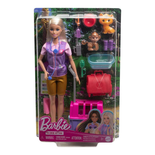 Mattel Barbie Veterinaria Bambola HRG50 - 0194735175994 - DarSaGiocattoli