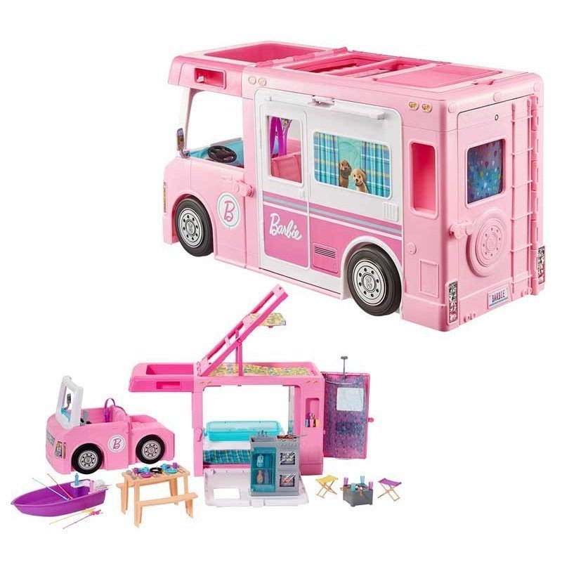 Mattel Camper dei Sogni Barbie GHL93 - 0887961796865 - DarSaGiocattoli
