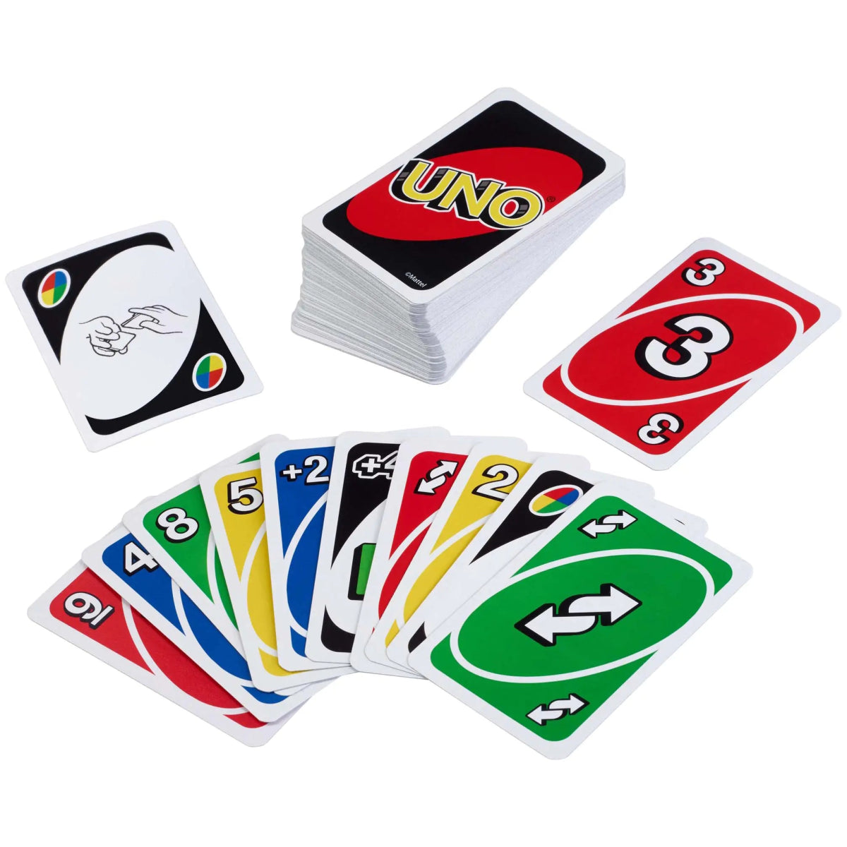 Mattel Games UNO Carte da Gioco W2087 - 0746775036744 - DarSaGiocattoli