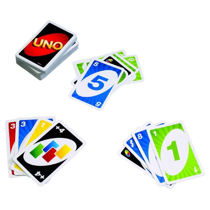 Mattel Games UNO Carte da Gioco W2087 - 0746775036744 - DarSaGiocattoli