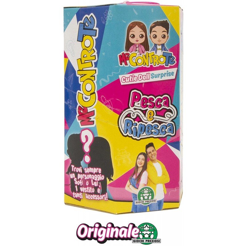 Me Contro Te Cutie Doll Pesca e Ripresa Giochi Preziosi 40720 - 8056379120995 - DarSaGiocattoli