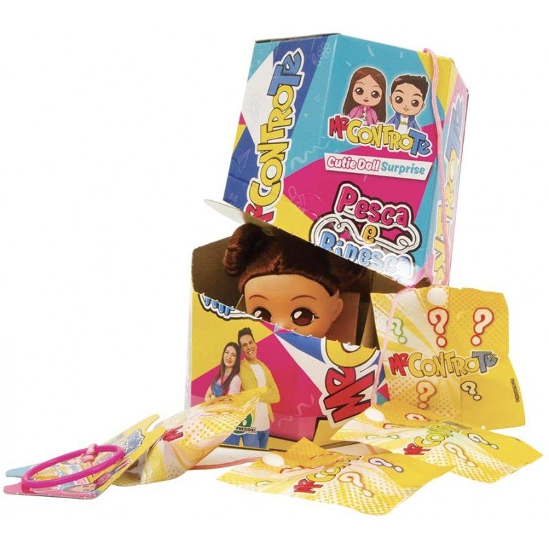 Me Contro Te Cutie Doll Pesca e Ripresa Giochi Preziosi 40720 - 8056379120995 - DarSaGiocattoli