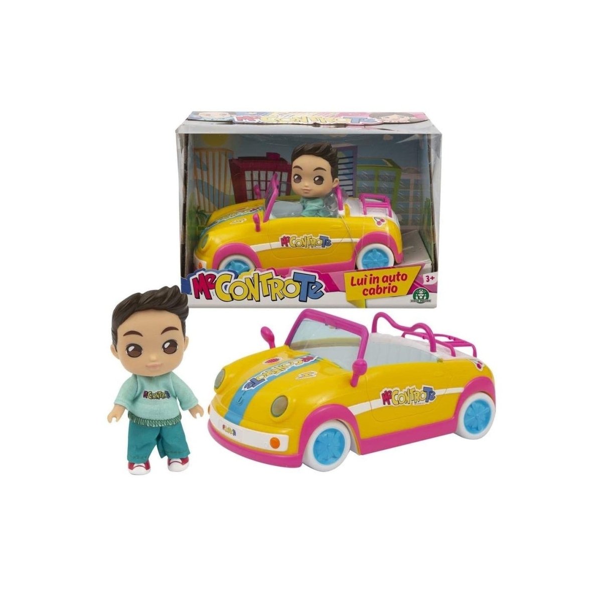 Me Contro Te Cutiedoll Sofi Luì Con Auto Cabrio 12cm Giochi Preziosi MEC30000 - 8056379111443 - DarSaGiocattoli