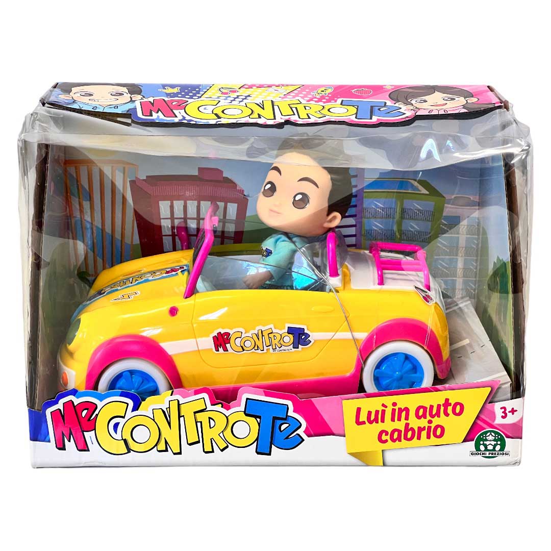 Me Contro Te Cutiedoll Sofi Luì Con Auto Cabrio 12cm Giochi Preziosi MEC30000 - 8056379111443 - DarSaGiocattoli