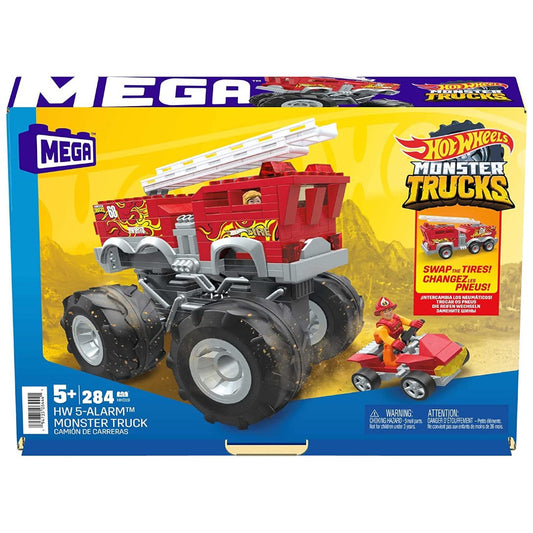 MEGA Hot Wheels 5-Alarm Monster Truck set di costruzioni HHD19 - DarSaGiocattoli