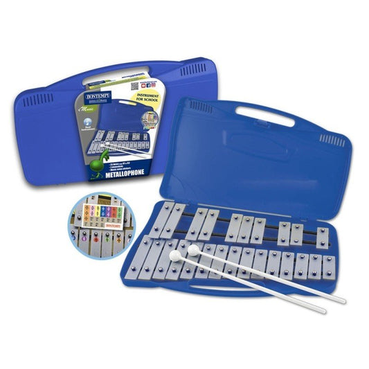 Metallofono Cromatico Bontempi 25 Note con Astuccio 55 2530 Xilofono Musicale - 0047663191058 - DarSaGiocattoli