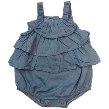 Miss Bellina Vestito Jeans Neonata XBA - 3597 - DarSaGiocattoli