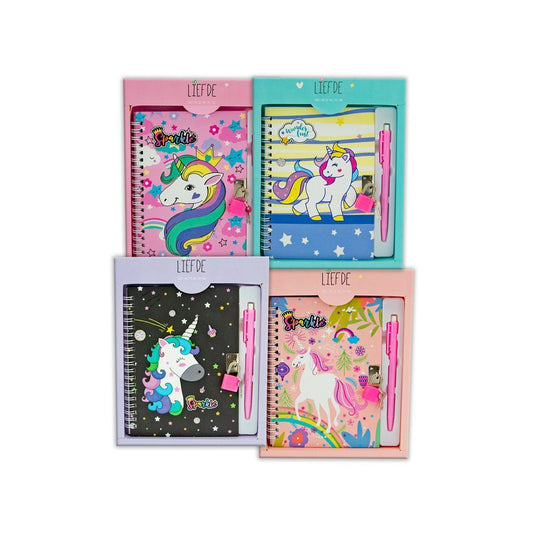 Miss Signorina Diario Segreto Unicorno Con Penna Teorema 52029 - 8017967520290 - DarSaGiocattoli
