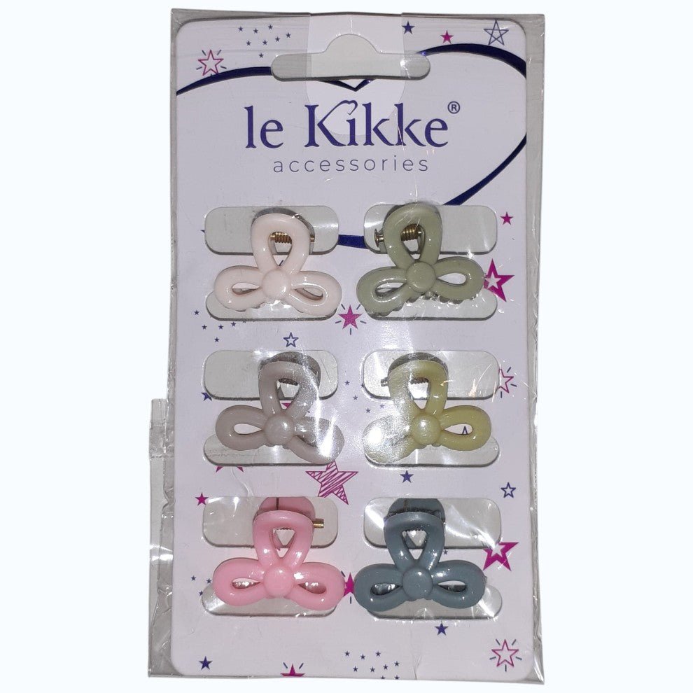 Mollette Pinzotta Per Capelli Confezione Da 6 Le Kikke P71515 - 8080571107010 - DarSaGiocattoli