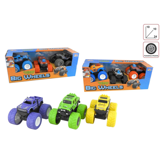 Monster Truck Big Foot Crazy Combo Toys Garden 28348 - 8007632283483 - DarSaGiocattoli