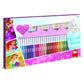 Multiprint 3 Timbri per Bambini e 36 Pennarelli Colorati Disney Princess 57660 - 8009233576605 - DarSaGiocattoli