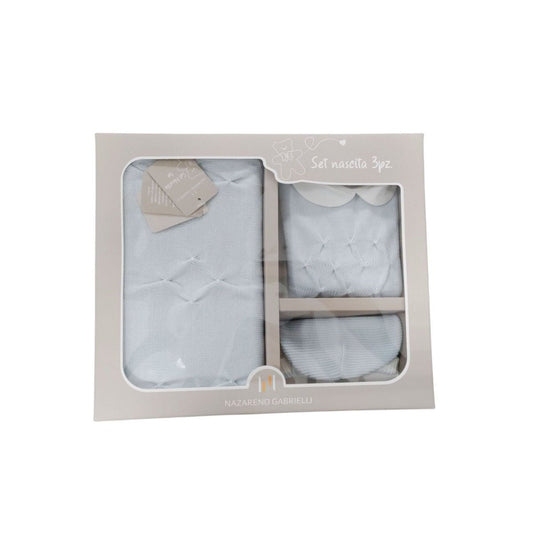 Nazareno Gabrielli Set Regalo 3 Pezzi Tutina Con Coperta e Cappello NG - 3488 - 8052960407759 - DarSaGiocattoli