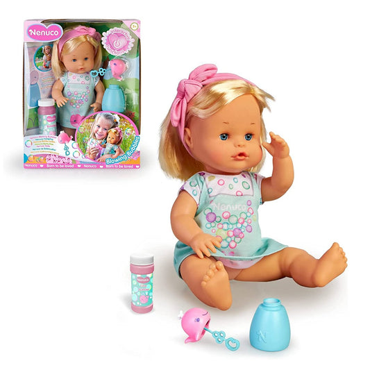 Nenuco Bolle bambola di 35 cm con capelli biondi