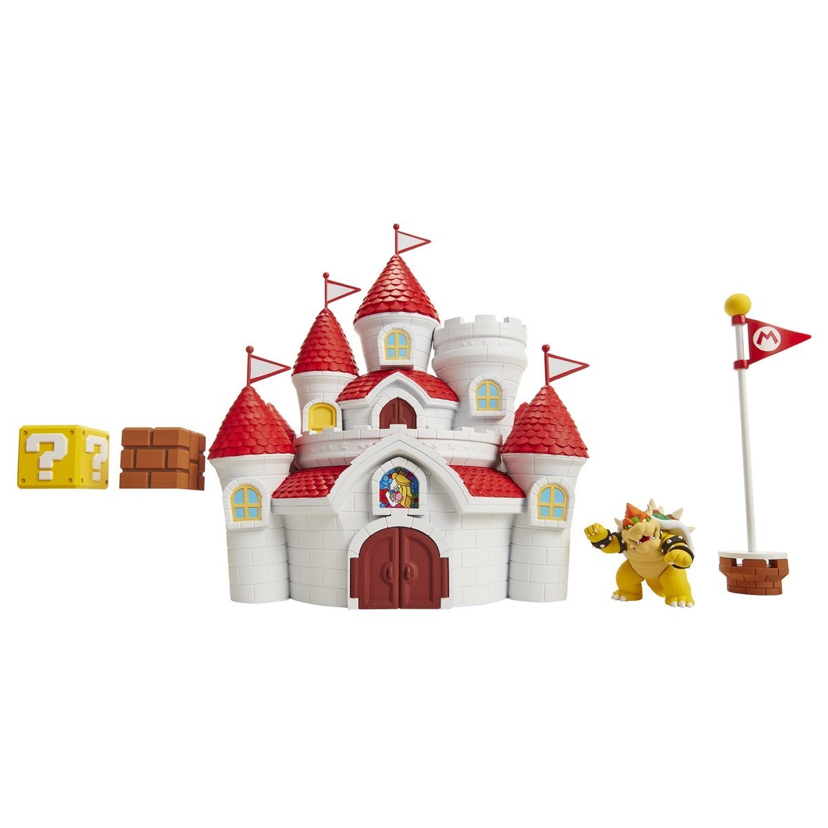 Nintendo Super Mario Castello Mushroom Kingdom Della Principessa Peach - 0039897585413 - DarSaGiocattoli