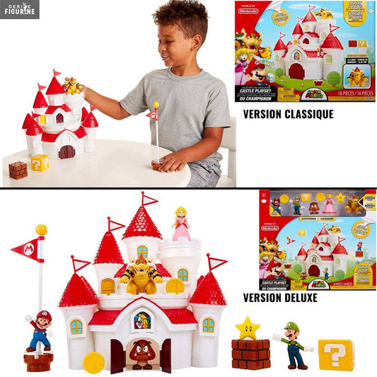 Nintendo Super Mario Castello Mushroom Kingdom Della Principessa Peach - 0039897585413 - DarSaGiocattoli