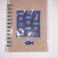 Notebook Wood Fish 12x8x18,2 cm Nikoffice 56NIK004 - 8033593093922 - DarSaGiocattoli