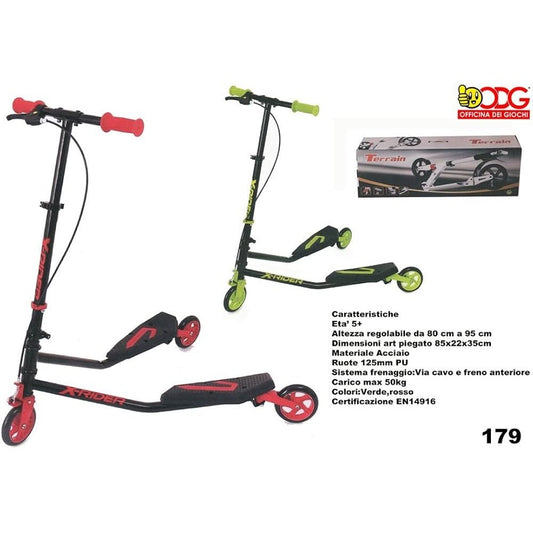 ODG Monopattino Farfalla 3 Ruote ODG179 Assortito - 8056045591791 - DarSaGiocattoli