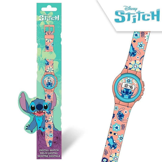 Orologio Digitale Bambina Stitch KE02 Kids Euroswan LAS4072 - 8435507876186 - DarSaGiocattoli
