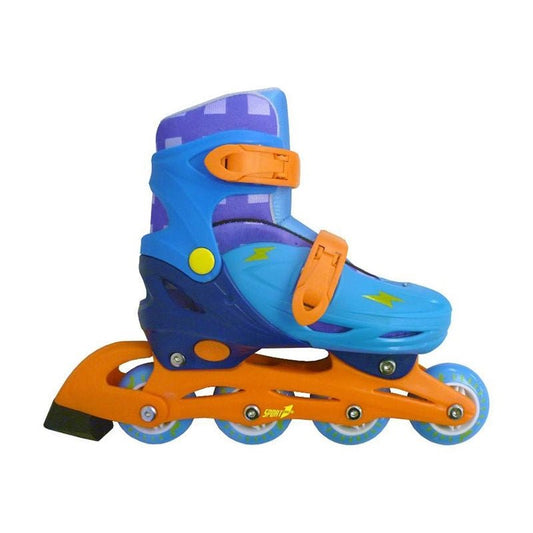 Pattini In Linea Easy Roller Misura 35 - 38 Regolabili Blu di Mandelli 707400026 - 8003029306315 - DarSaGiocattoli