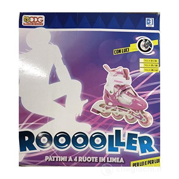Pattini In Linea Rosa ODG Misura 39 - 42 ODG162 - 8056045591623 - DarSaGiocattoli