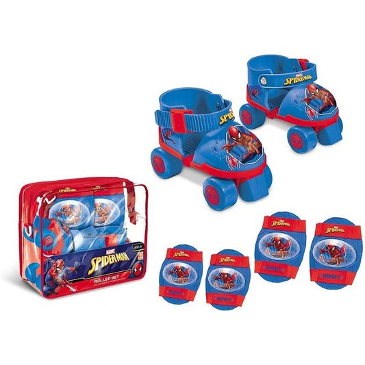 Pattini RollerBall Regolabili Mondo Spiderman Spider - Man Con Zaino e Protezioni Mario Schiano18390 - 8001011183906 - DarSaGiocattoli
