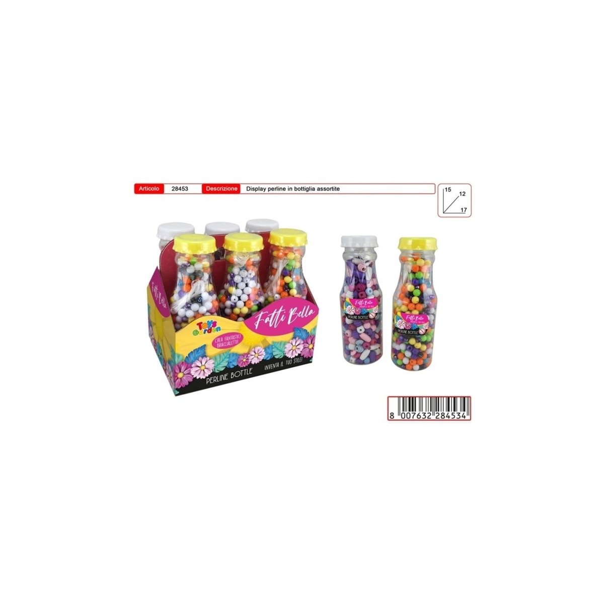 Perline in Bottiglia per Creazioni Creative Toys Garden 28453 - 8007632284534 - DarSaGiocattoli