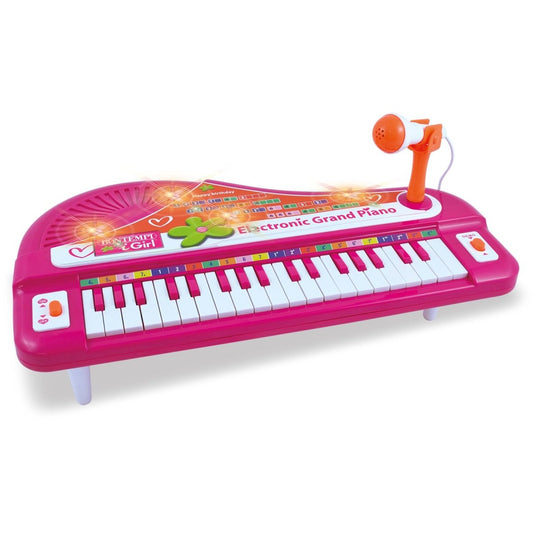 Piano Elettronico Bontempi 37 Tasti Con Microfono 10 2071 Per Bambini - 0047663335346 - DarSaGiocattoli