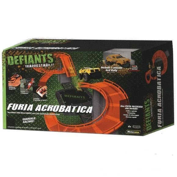 Pista Furia Acrobatica Inclusi Veicoli 499722 - 8001297499722 - DarSaGiocattoli