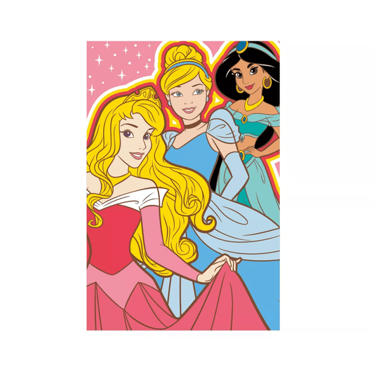 Plaid In Pile Principesse Disney Copertina Morbida 100x150 cm PRI-1419 - 5949082529526 - DarSaGiocattoli