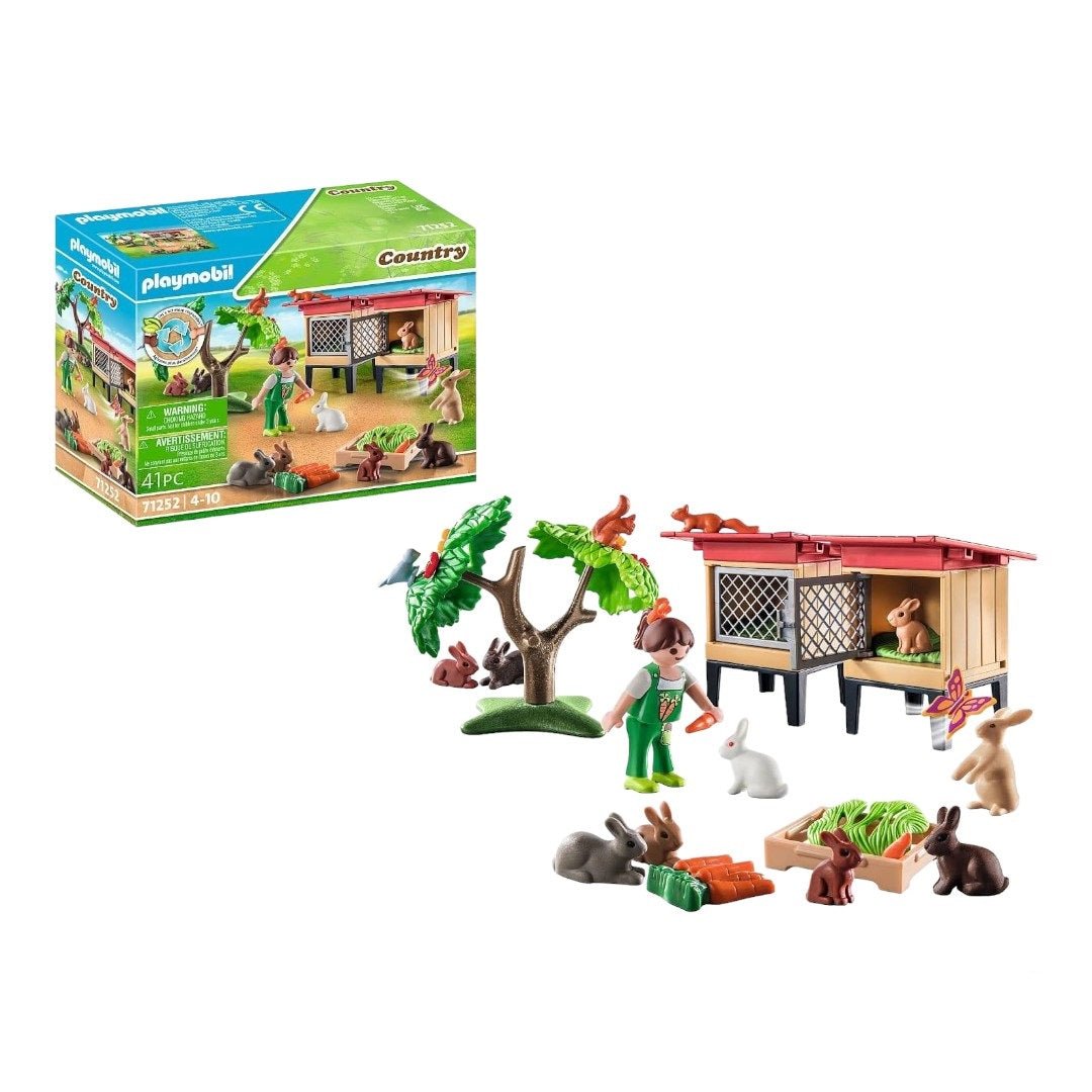 PLAYMOBIL Country 71252 Recinto dei Conigli - 4008789712523 - DarSaGiocattoli