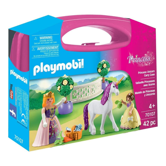 Playmobil Valigetta grande principessa con unicorno (70107) - DarSaGiocattoli