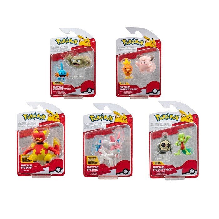 Pokemon Battle Figure Pack Assortiti Rei Toys PK010200 - 8059571750502 - DarSaGiocattoli