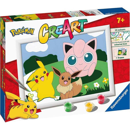 Pokemon Creart Classic Gioco Creativo Raversburger 23571 - 4005556235711 - DarSaGiocattoli