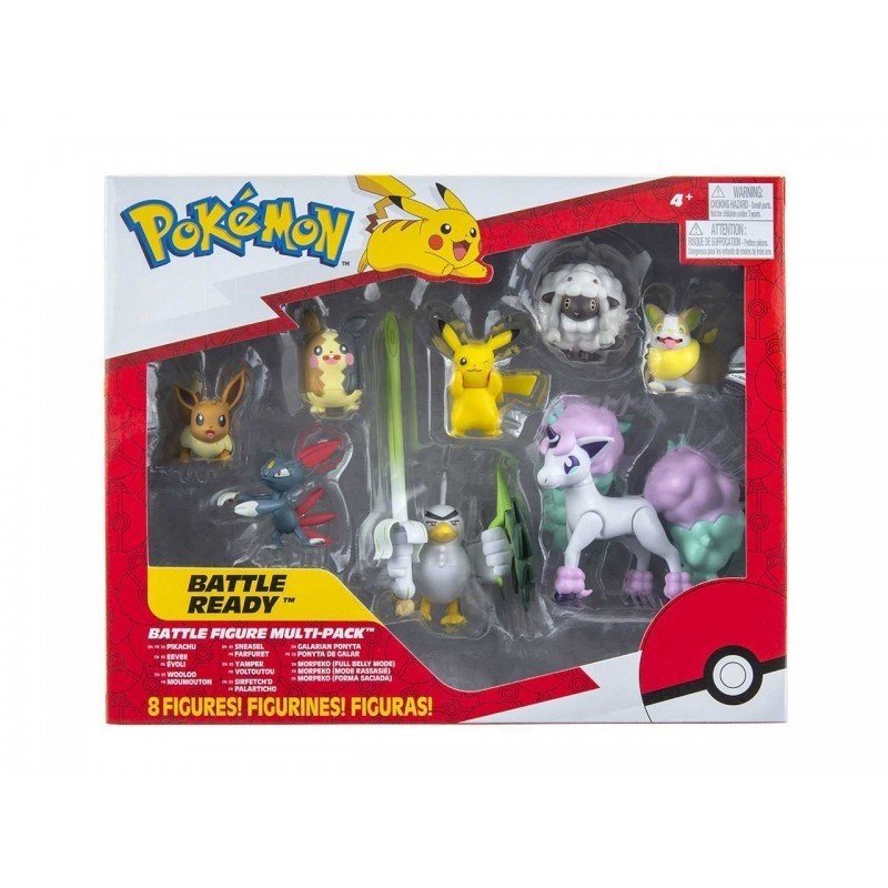 Pokemon Deluxe 8 Personaggi Rei Toys PK070100 - 8059571750656 - DarSaGiocattoli