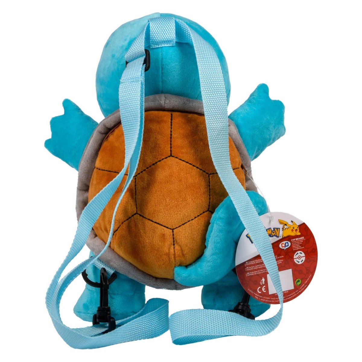 Pokemon Zaino Peluche Squirtle 36 Cm Nintendo 51192 - 8426842051192 - DarSaGiocattoli