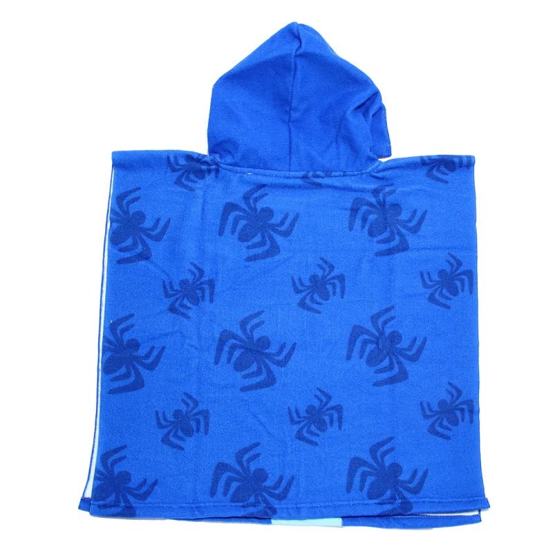 Poncho Marvel Spidey In Microfibra 55x110 Sun City EZ18153 - 3609088342964 - DarSaGiocattoli