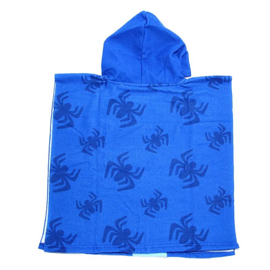 Poncho Marvel Spidey In Microfibra 55x110 Sun City EZ18153 - 3609088342964 - DarSaGiocattoli