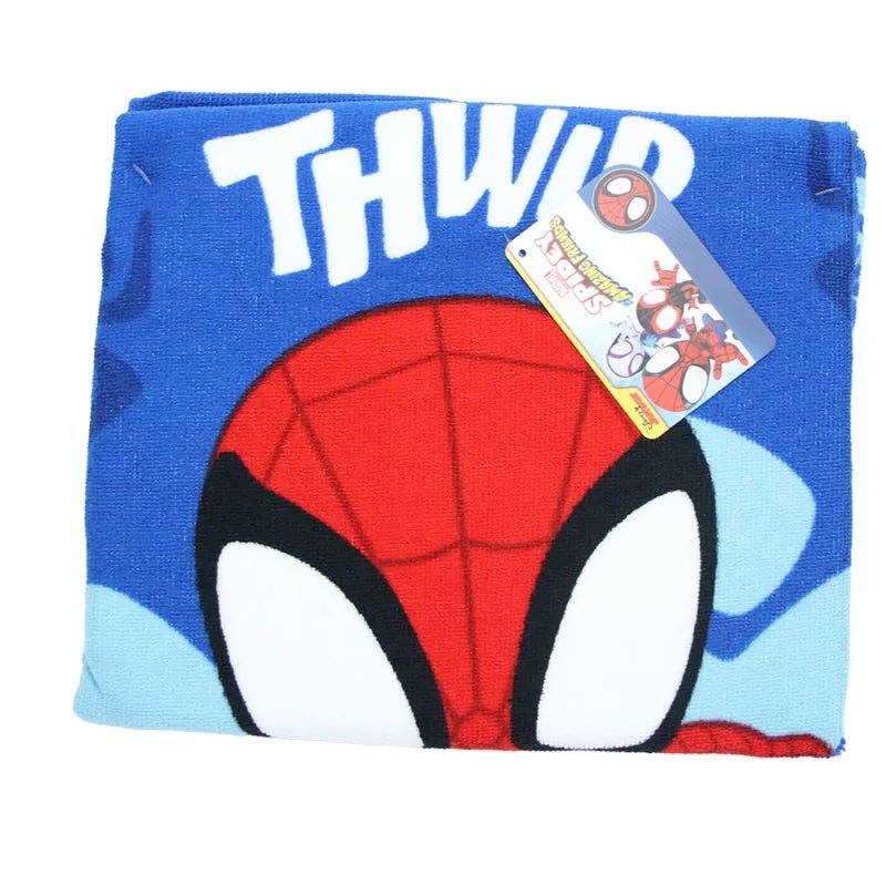 Poncho Marvel Spidey In Microfibra 55x110 Sun City EZ18153 - 3609088342964 - DarSaGiocattoli