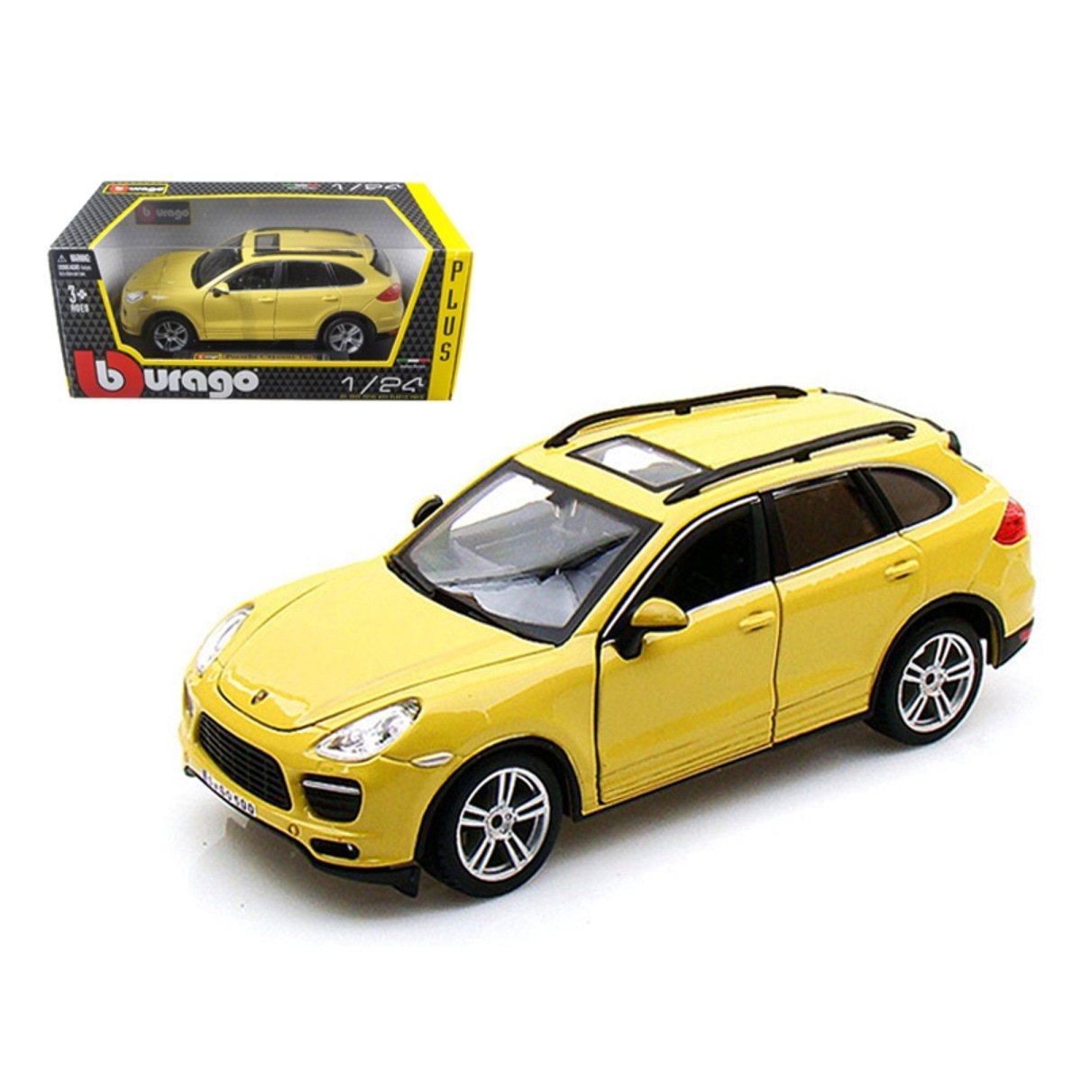Porsche Cayenne Turbo 1:24 In Metallo Burago 18-21056 - 4893993210565 - DarSaGiocattoli