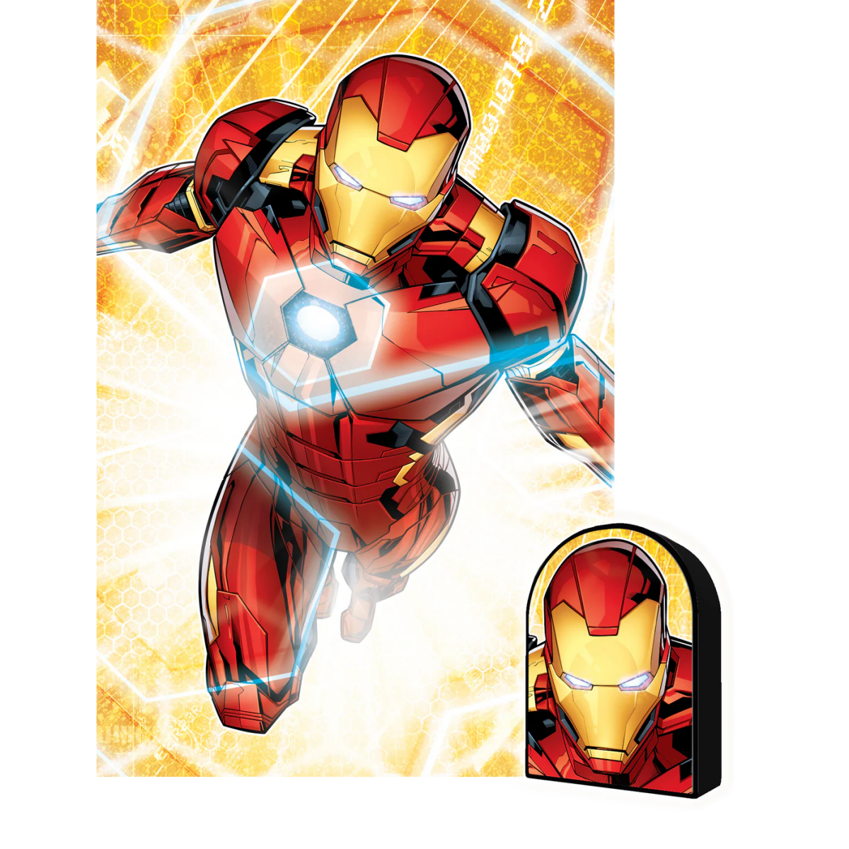 Prime 3D Puzzle Marvel IronMan 35585 12x18 cm - 0670889355852 - DarSaGiocattoli