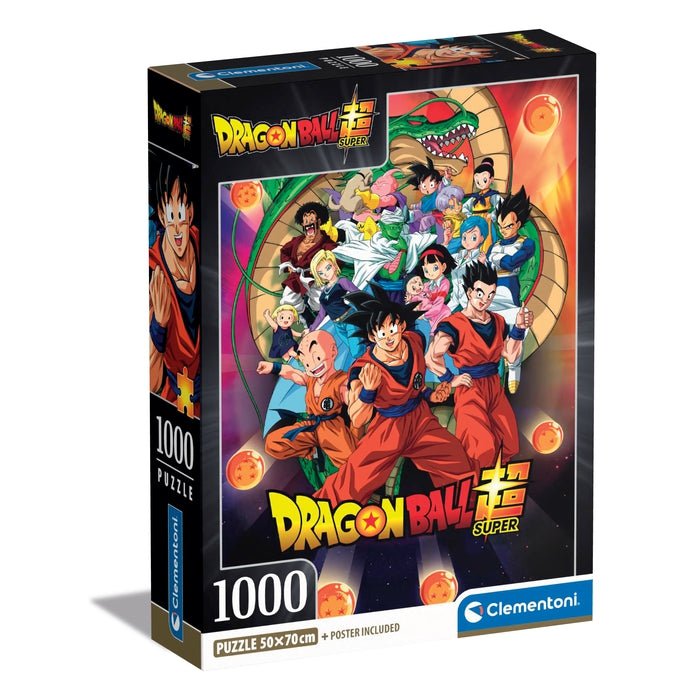 Puzzle 1000 Pezzi Dragon Ball Clementoni 39919 Compact - 8005125399192 - DarSaGiocattoli