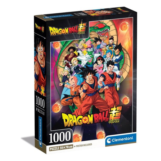 Puzzle 1000 Pezzi Dragon Ball Clementoni 39919 Compact - 8005125399192 - DarSaGiocattoli