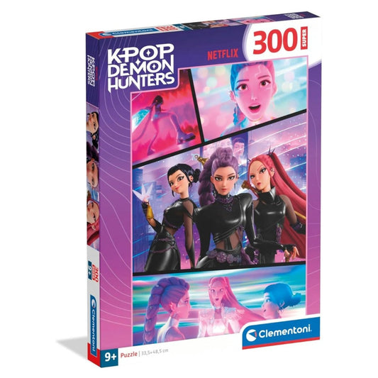 Puzzle 300 Pezzi Super K-Pop Demon Hunters Clementoni 21760 - 8005125217601 - DarSaGiocattoli