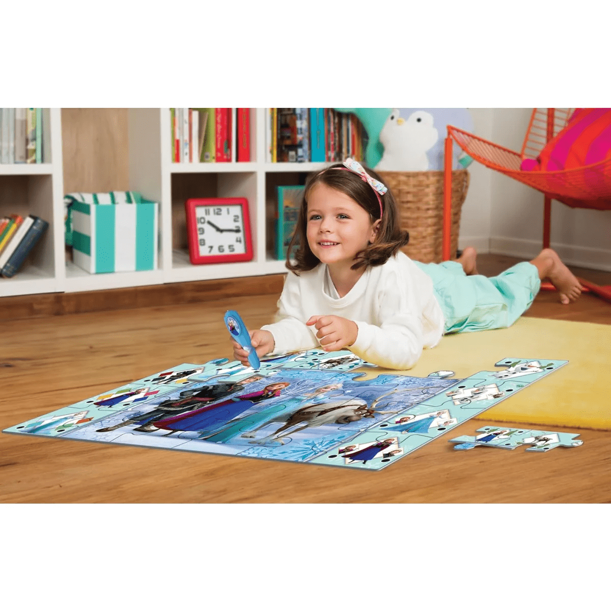 Puzzle Frozen Disney Interattivo Da Pavimento 24 Pezzi 62x42 Clementoni 16496 - 8005125164967 - DarSaGiocattoli
