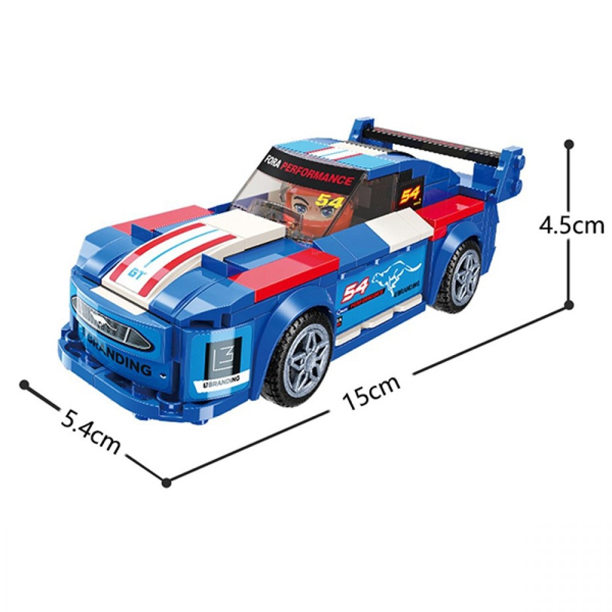 QMAN Costruzioni Limit Manutenzione D'Emergenza Brick Racing 4203 - 6955265611918 - DarSaGiocattoli