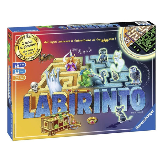 Ravensburger Labirinto Magico Glow in The Dark 2 - 4 Giocatori - 4005556266920 - DarSaGiocattoli