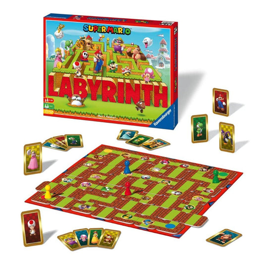 Ravensburger – Labyrinth Super Mario Gioco Da Tavolo Da 2 A 4 Giocatori 7+ Anni - 4005556260638 - DarSaGiocattoli